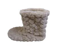 Generisch CasWinter Floor Socks for Couples, Adults, Thickened Indoor Dance, High Tubular Bottom Boots, Early Education, Parents Winter Shoes for Women, a, 6 UK