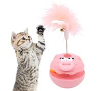 Generisch Cat Angel Cartoon Ball Interactive Cat Toy, Activity Toy for Movement and Intelligence Promotion, Training Accessories for All Cat Breeds