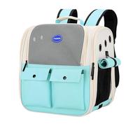 Generisch Cat Backpack Carrier, Cat Carrier Backpack, Breathable - Travel Backpack with Multiple Pockets, Cat Backpacks for Carry, Cat Carrier, Foldable Cat Bag, Multipurpose