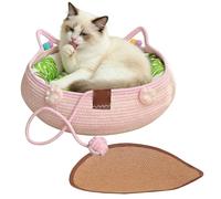 Generisch Cat Bed for Cats, Funny Design with Cushion, Sleeping & Play Nest for Cats, for Sleeping, Play, Interaction, Calming, All Year Round, Living Room, Balcony