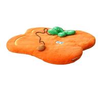 Generisch Cat Bed Mats Sleeping Place Orange Pet Blanket for the Floor, Washable Sleeping Areas - For Home, Kitchen, Home, Daily Recreation, Night, Bedroom, Indoor