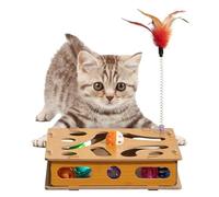 Generisch Cat Claw Care Box - Kitten Nail File Trimmer Toy, Boredom Care Set for Cats, for Indoor Outdoor Activity Training Exercise at Home Against Boredom