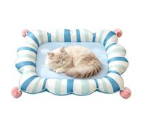 Generisch Cat Cooling Mat Cute Sleeping Pillow | Cooling pad for cats for kittens for camping in summer in the house on the floor in the entrance area at home