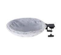 Generisch Cat Desk Bed 10.5 cm Rotating Hamac Plush Cosy Cat Table Bed Indoor Furniture 180° Rotatable Supports 50 lbs Office Desk Play Table Lounger Hamac