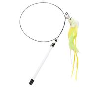 Generisch Cat Fishing Rod 80cm Interactive Fishing Rod | Boredom Cat Stick Toy for Mental Stimulation, After Eating, Training, Home and