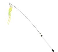 Generisch Cat Fishing Toy, 80 cm Movement Angler, Cat String Toy - Against Boredom, for Mental Stimulation, for Activity After Eating, Training, for Home and Living Room