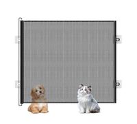 Generisch Cat Gate, Retractable Pet Safety Barrier, No-Drill Mesh Fence, Lightweight and Sturdy Design for Childproofing Homes with Small, Medium, Large Pets, Kittens, Bunnies, ,