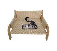 Generisch Cat Hammock, Dog Bed, Cat Hammock, Couch, Breathable Raised Sleeping Furniture for Indoor, Outdoor, Living Room, Bedroom, Summer, Puppies, Kittens