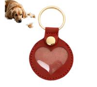 Generisch Cat Keyring, Cute Keepsake Dog Key Ring - Heart-Shaped Memorial Pendant for Keys for Men and Women on Bags, Backpacks, Purses and As A