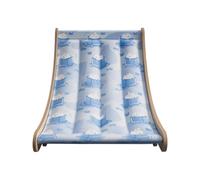 Generisch Cat Lounger Scratch-Resistant Wooden Lounger Washable Rest Zone Cooling Cat Bed for Car Bedroom Seniors Puppies Summer and Home Outdoor Cage Rabbit Play and Sleep