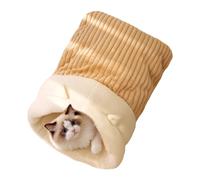 Generisch Cat Nest - Semi-Enclosed Warm Sleeping Cave - Safe Warm Cat Nest Bed | For Small Animals Indoor and Outdoor Use, Living Room and Bedroom, For All Four Seasons