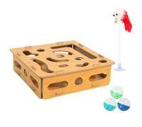 Generisch Cat Puzzle Box - Mental Stimulation for Kittens | Kitten Brain Training Toy for Daily Exercise, Daily Play in the Living Room, Bedroom for Professionals and