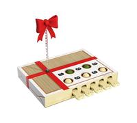 Generisch Cat Puzzle Toy Enrichment Game with Scratching Board, Cat Puzzle Box - For Pets, Kittens At Home, On the Go, Christmas, Birthday