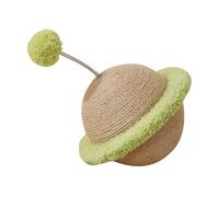Generisch Cat Scratch Ball Toy - Sisal Rope, Rotating Cat Play Ball, Indoor Kitty Exercise Furniture Protection Claw Grinding Entertainment Accessories for Kittens Adults Cats