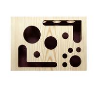 Generisch Cat Scratching Maze - Interactive Scratching Dispenser with Food Game - Scratching Board Cat Toy - For Cat Training & Activity in the Home, Travel, Balcony, Bedroom, Living Room