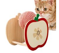 Generisch Cat Scratching Toy, Non-Slip Sisal Interaction Toy, Scratching Ball for Cat Babies, for Small, Medium & Large Cats, Playful Activity, Living Room, Bedroom