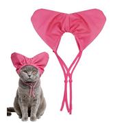 Generisch Cat Shower Cap, Heart-Shaped Kitten Ear Cover, Ear Protection for Cats When Swimming, For Pet Parents, Trainer, Groomer, Home, Salon, Apartment, Pool, Daily Routine, Bathroom