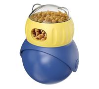 Generisch Cat Snack Dispenser Toy - Dog Food Delay Bowl | Feeding Toy with Adjustable Opening for Interactive Activity and Slow Feeding