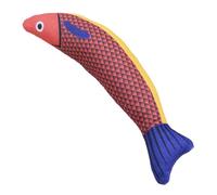 Generisch Cat Teething Toy - Indoor Catnip Saury Fish Plush Biting Toy | 8.27 x 3.15 inches Cat Kicking Toys, Interactive Catnip Crinkle Toys Suitable for Cats of All Breeds