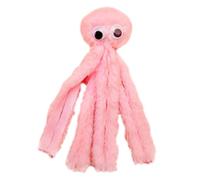 Generisch Cat Teething Toys - Cartoon Kitten Plush, Soft Pet Cushion, Interactive Catnip Toy Bite Resistant Octopus Durable Tough Toy for Reduction and the