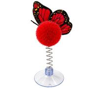 Generisch Cat Toy Angel Suction Cup Interactive Kitten Jump Rod