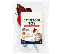 Generisch Cat Toy Angel Suction Cup Interactive Kitten Jump Rod