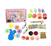 Generisch Cat Toy Set, Various Toys for Cats, Game for Scratching Needs, Boredom Relief and Hunting Instinct