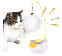 Generisch Cat Wand Toy, Interactive Cat Toy, 6.3 Inches Lightweight ABS Material, Pet Accessory for Exercise, Indoor Outdoor Play Travel Scratching Hunting Simulation Climbing Home