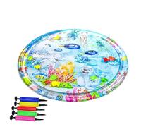 Generisch Cat Water Play Mat - Indoor Sensory Path with Water - Interactive Cat Game for Animals, Comfortable Cooling Mat