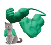 Generisch Cat with Muscular Arms, Giant Arm Costume, 3D Printed Kitten Accessories, Halloween, Carnival, Fancy Dress Decoration for Cats and Dogs