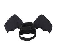 Generisch Cats, Puppies, Dog Costume, Cosplay Clothing Costume, Black Bat Wings, Halloween Party for Pet Decoration, Clothing (Black, S)