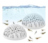 Generisch Cave For | Betta Fish Rest Protector, Hiding , 2 Pack, For Tropical Fish. Aesthetic For Your Aquarium, As It Mimics The Real Cavehole Environment. Home Office Desk AQU
