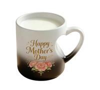 Generisch Ceramic Coffee Mug, for Hot Drinks Cold Drinks 325 ml Drinking Vessel, Heart Shaped Ceramic Coffee Mug, for Tea, Milk, Juice, Water as a Gift for Mother's Day for Home, Celebrations, Home