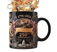 Generisch Ceramic Mug, Memorial Ceramic Home Decoration, 450ml Large Coffee Mug, Drinking Cup | for Tea, Milk, Cappuccino, Juice, Water, Kitchen, Office, Birthday Party, Men and Women
