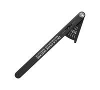 Generisch Chain Testing Tool, Chain Wear Gauge - Portable Exact Measurement Aluminium Alloy for Bicycle Repair and Motorcycle Maintenance