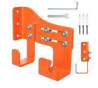 Generisch Chainsaw Holder, Robust Wall Hanger for Storage, Chainsaw Holder with Double Hooks, for Chainsaw Accessories in Shed, Garden and Workshop