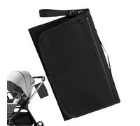 Generisch Changing Bag in the Design of a Handbag - Waterproof Storage | Changing Bag with Changing Mat - for Travel, Walks, Short Trips, Picnics, Family Trips, black, Siehe Beschreibung