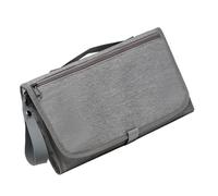 Generisch Changing Handbag for Mum, Large Capacity with Pram Hook, Changing Bag with Changing Mat, for Travel, Walks, Short Trips, Picnic, Family Trips, lightgrey, Siehe Beschreibung