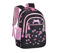Generisch Charming Stylish Kawaii Backpack with Playful Prints for Backpacks Girls Teenagers Black (Black, 41 x 28 x 16)