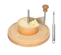 Generisch Cheese Wheel Cutter Device, Smooth Planing Manual Hand Grater with Rustproof Design, Chocolate and Butter Cutting Wheel Disc, for Restaurant, Cafe and Household