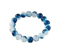 Generisch Cherry Tree Gemstone Beads 8mm Round Beads Bracelet with Cherry Tree Design 8mm Round Beads Indian Leather Bracelet, one size, Plastic, No Gemstone