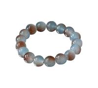 Generisch Cherry Tree Gemstone Beads 8mm Round Beads Bracelet with Cherry Tree Design 8mm Round Beads Indian Leather Bracelet, one size, Plastic, No Gemstone