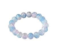 Generisch Cherry Tree Gemstone Beads 8mm Round Beads Bracelet with Cherry Tree Design 8mm Round Beads Indian Leather Bracelet, one size, Plastic, No Gemstone