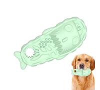 Generisch Chew Toy for Dogs, Slippers Shape, Chewing Aid, Teeth Cleaning, Fun Activity, Biting Toy for Dogs in the Teeth Phase, for Indoor and Outdoor Use and Transport Box