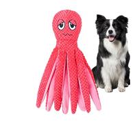 Generisch Chew Toy for Dogs, Soft Tooth Massager, Plush Chew Toy for Dogs in Octopus Shape, for Bored and Large Breeds for Living Room, Balcony and Garden