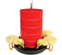 Generisch Chicken Coop Water Dispenser, Portable Multifunctional Drinking Bucket, Poultry Water Dispenser, for Rabbits, Goats, for Feeding and Drinking, Animals, Outdoors, Livestock and