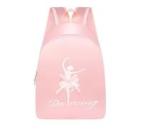Generisch Children's Bag Fashion Backpack Dance Backpack Latin Ballet School Bag Girls Princess Dance Bag, pink, Einheitsgröße, Rucksack Backpacks