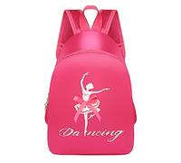 Generisch Children's Bag Fashion Backpack Dance Backpack Latin Ballet School Bag Girls Princess Dance Bag, Hot Pink, Einheitsgröße, Rucksack Backpacks