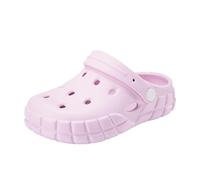 Generisch Children's Clog Sandals with Ventilation Holes and Soft Outsole, Lightweight EVA Slippers for Girls and Boys, Non-Slip Bathing Shoes for Beach, Bath and Summer, style_f04 pink, 6.5 UK