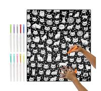 Generisch Children's Colouring Blanket with Markers